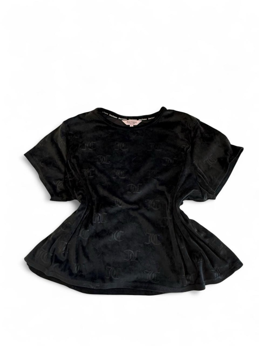 Juicy Couture Black Pajama Top